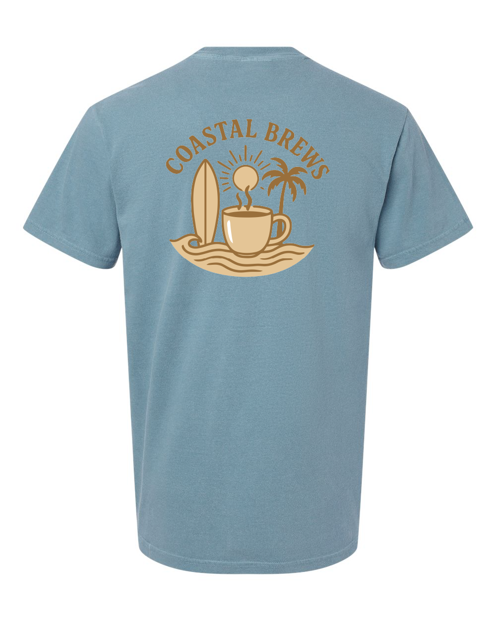 Coastal Brews Comfort Colors Youth Garment-Dyed Heavyweight T-Shirt - 9018