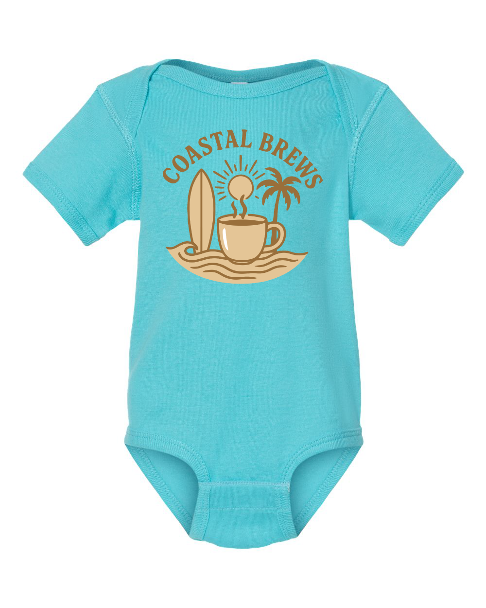 Coastal Brews Infant Baby Rib Bodysuit - 4400
