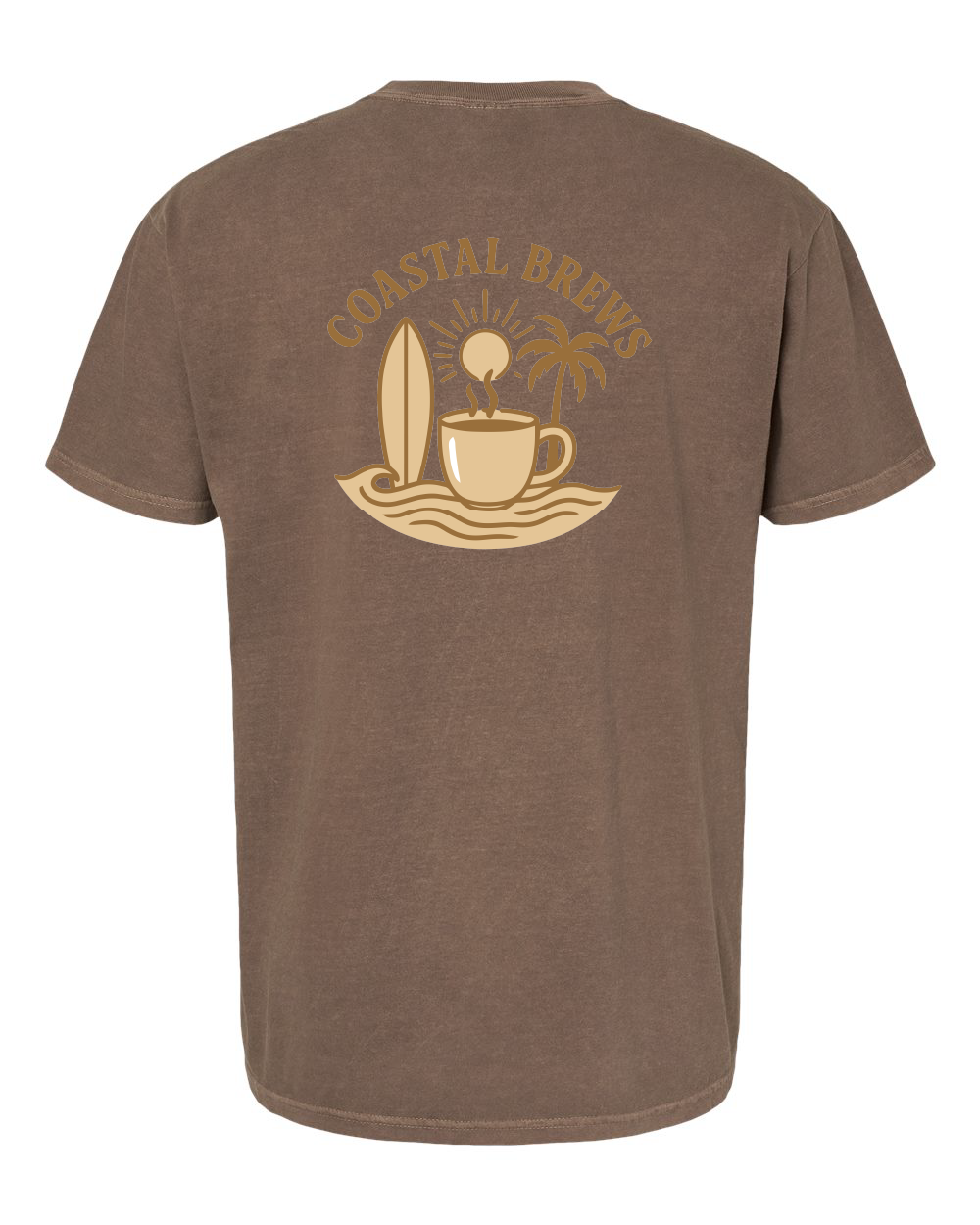 Coastal Brews Comfort Colors Unisex Garment-Dyed Heavyweight T-Shirt - 1717