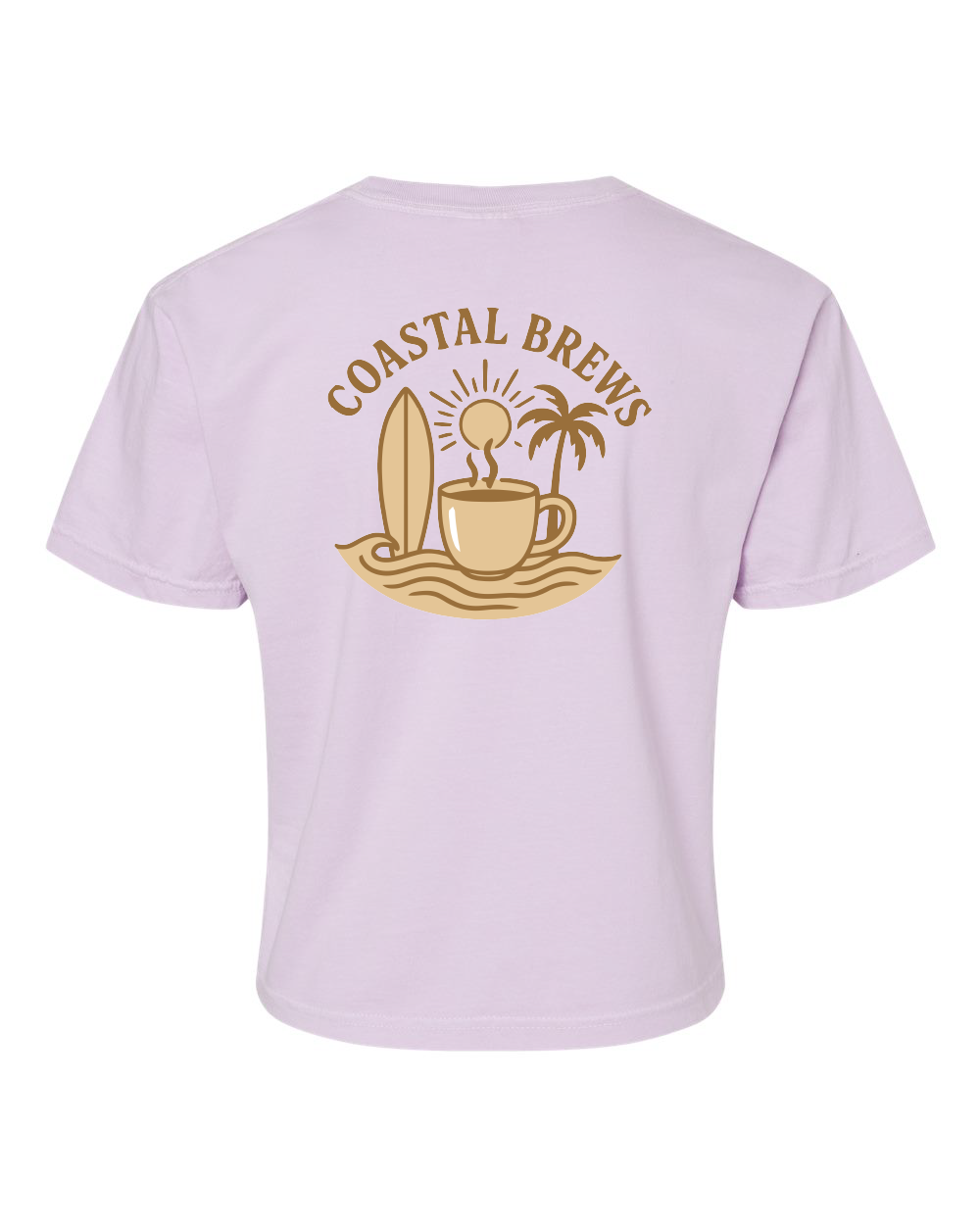 Coastal Brews Comfort Colors Women's Garment-Dyed Heavyweight Boxy T-Shirt - 3023CL