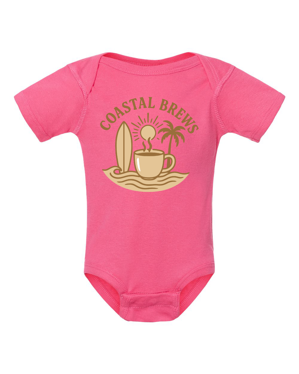 Coastal Brews Infant Baby Rib Bodysuit - 4400