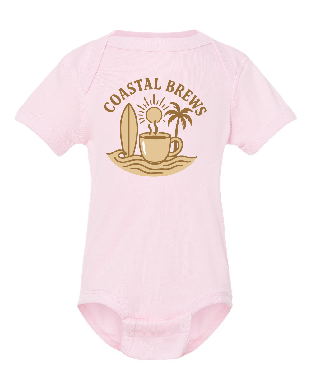Coastal Brews Infant Baby Rib Bodysuit - 4400