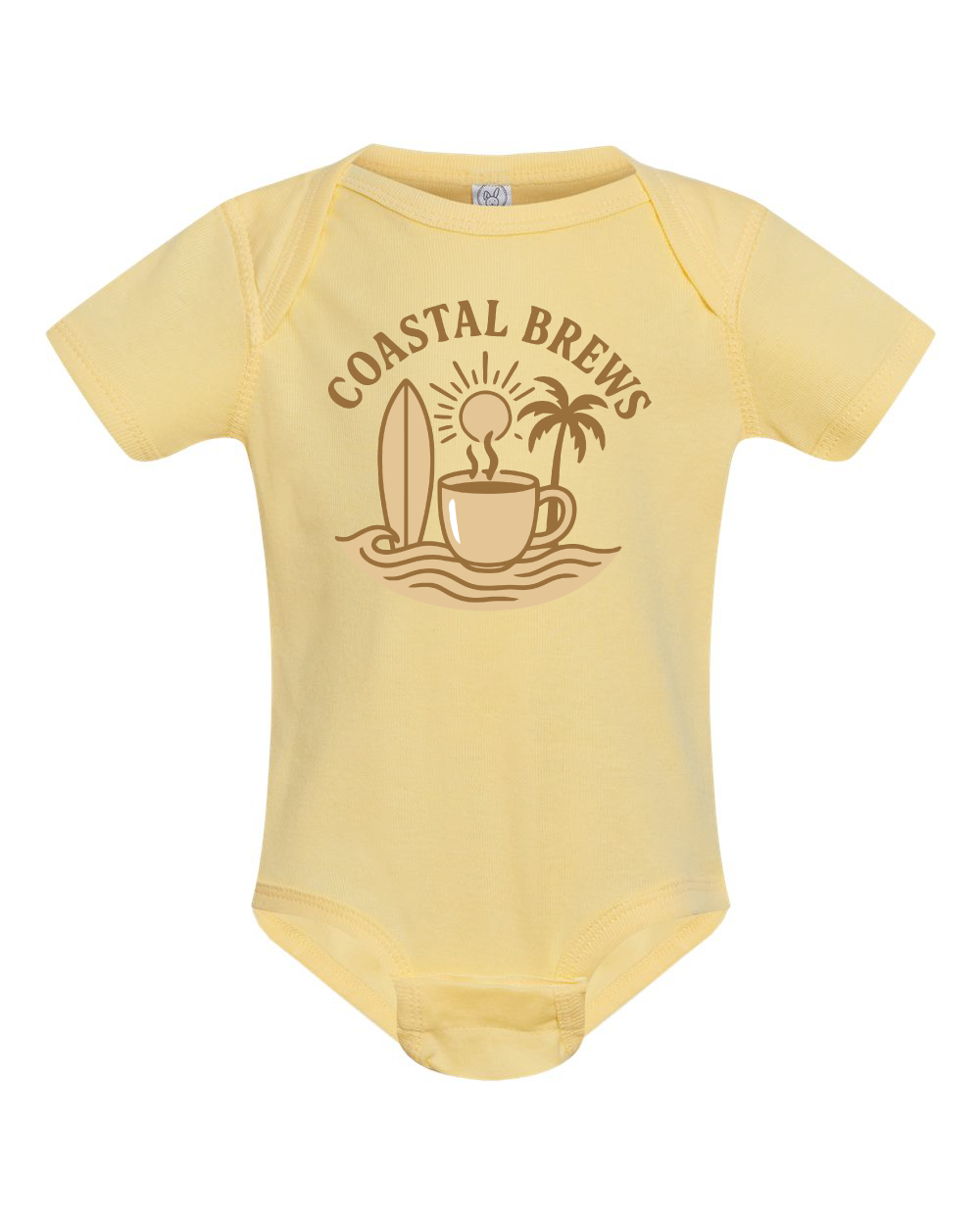 Coastal Brews Infant Baby Rib Bodysuit - 4400