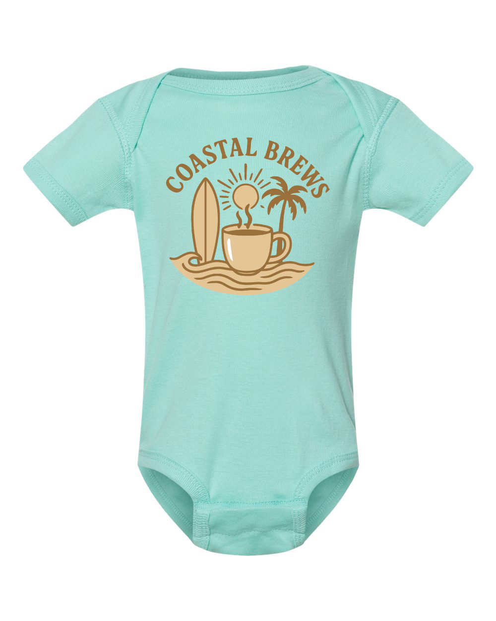 Coastal Brews Infant Baby Rib Bodysuit - 4400