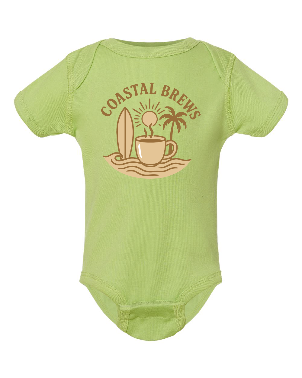 Coastal Brews Infant Baby Rib Bodysuit - 4400