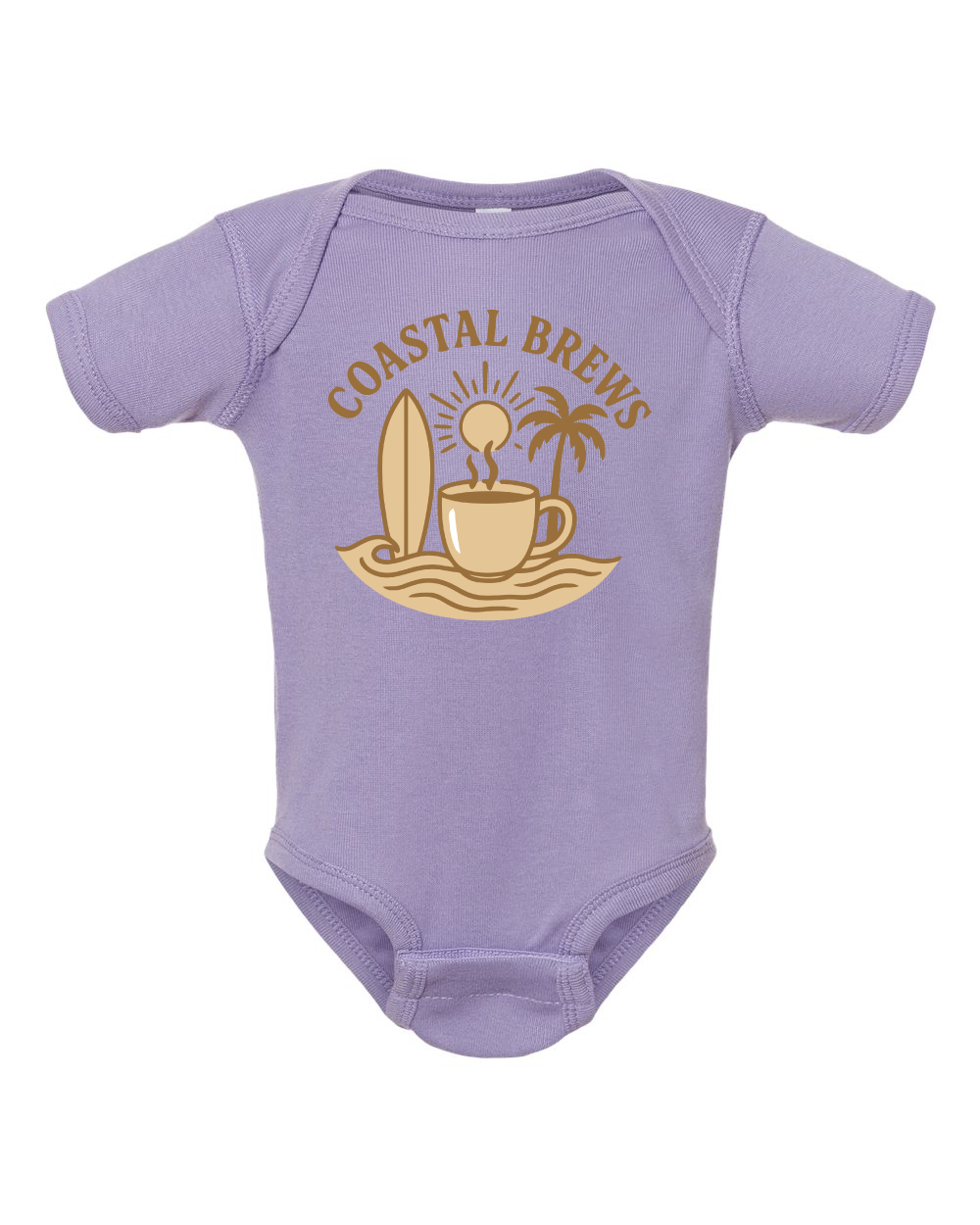 Coastal Brews Infant Baby Rib Bodysuit - 4400