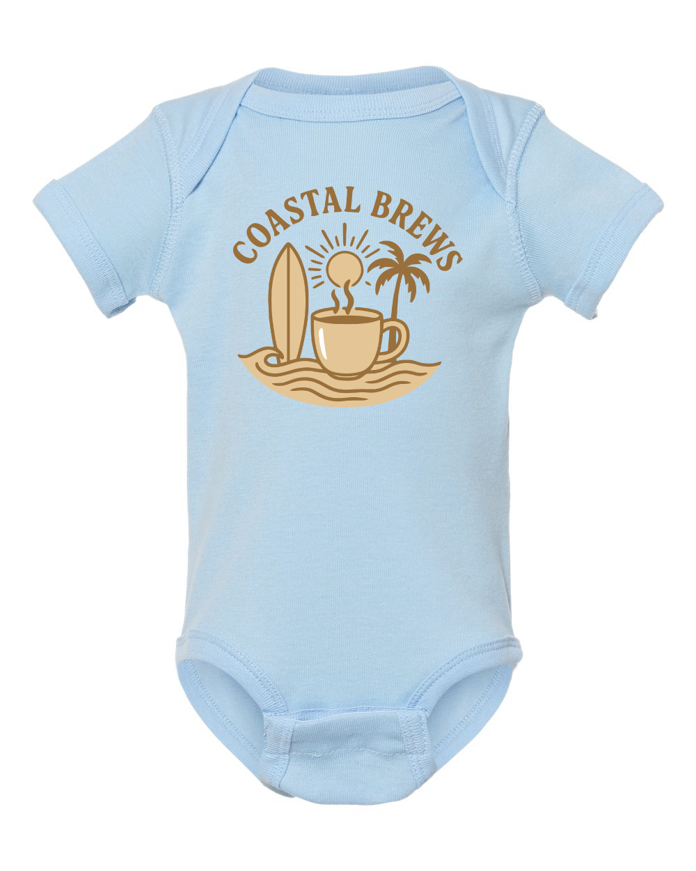 Coastal Brews Infant Baby Rib Bodysuit - 4400