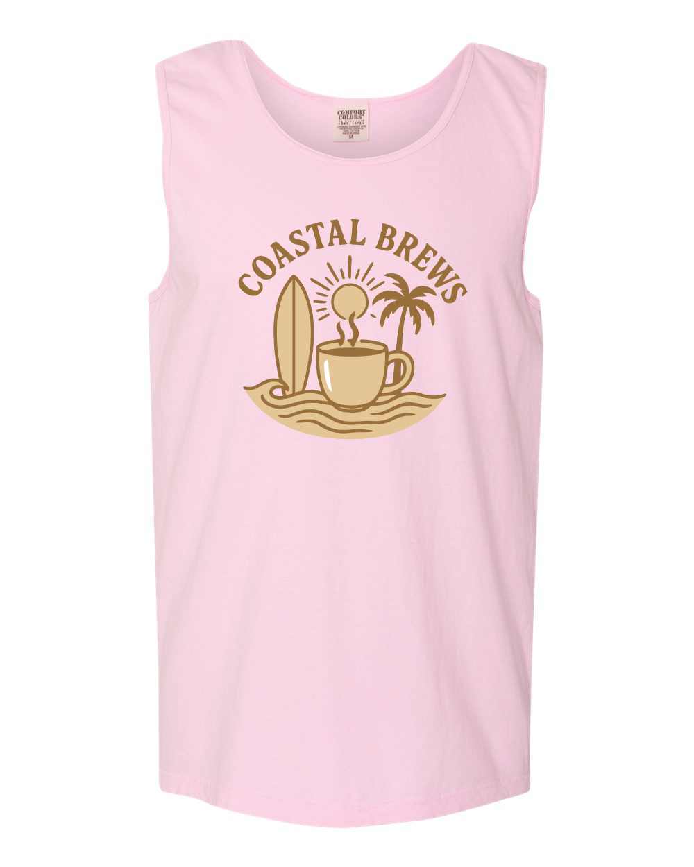 Coastal Brews Comfort Colors Unisex Garment-Dyed Heavyweight Tank Top - 9360
